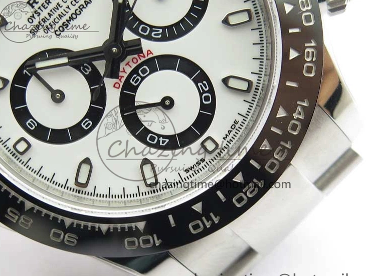 Daytona 1:1 Best and V4 SA4130 Case White 116500 Noob 904L Dial Bracelet Edition SS 0318